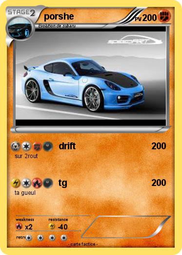 Pokemon porshe