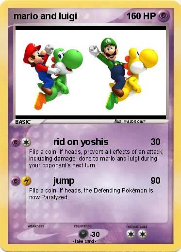 Pokemon mario and luigi