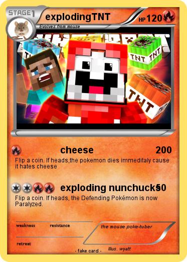 Pokemon explodingTNT