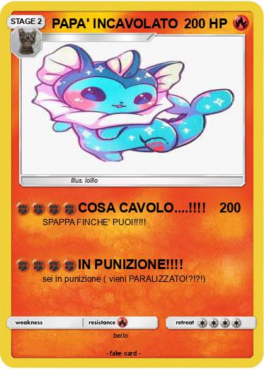 Pokemon PAPA' INCAVOLATO
