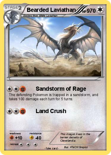 Pokemon Bearded Laviathan