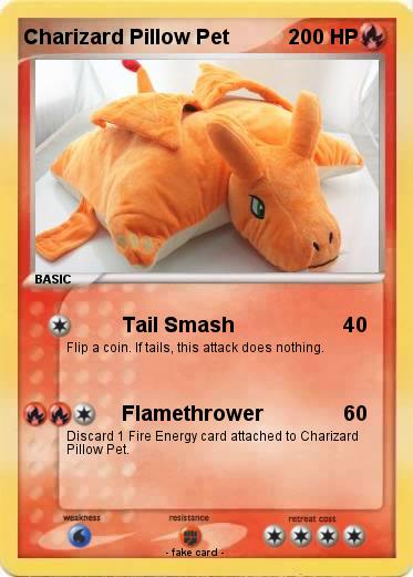 Pokemon Charizard Pillow Pet
