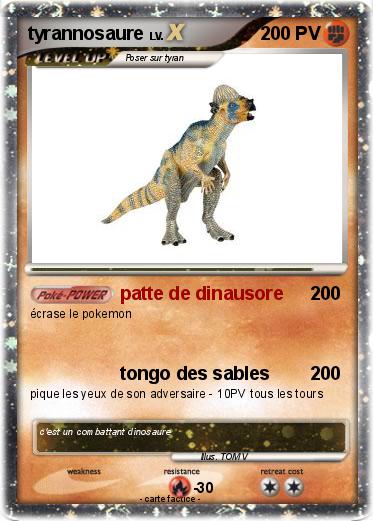 Pokemon tyrannosaure