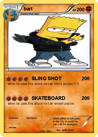 Pokemon bart