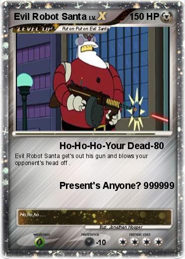 Pokemon Evil Robot Santa