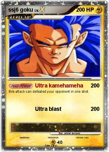 Pokemon ssj6 goku