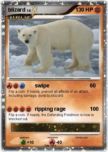 Pokemon blizard