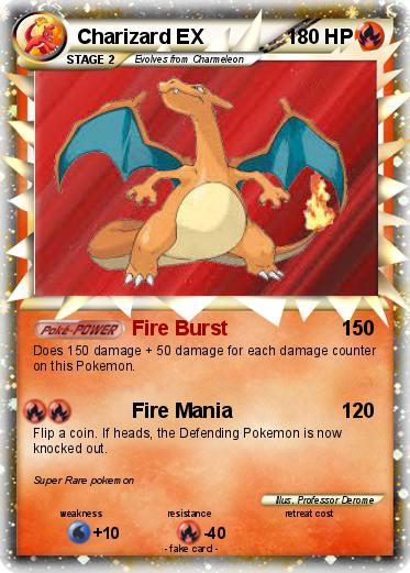 Pokemon Charizard EX