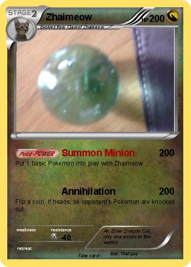 Pokemon Zhaimeow