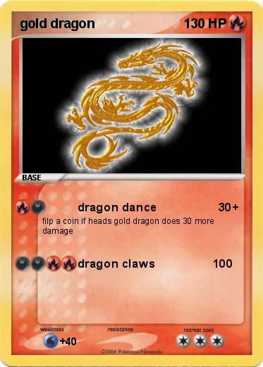 Pokemon gold dragon