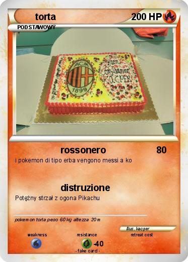 Pokemon torta