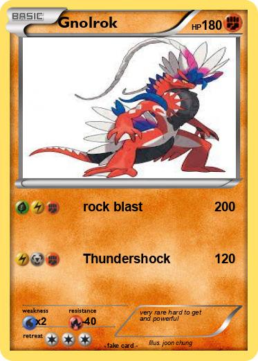 Pokemon Gnolrok