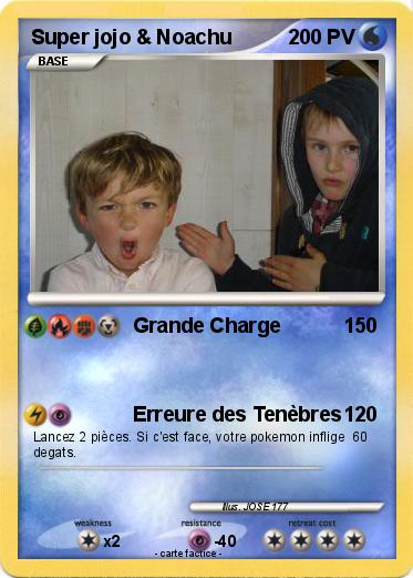 Pokemon Super jojo & Noachu