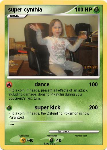 Pokemon super cynthia