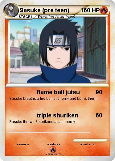 Pokemon Sasuke (pre teen)