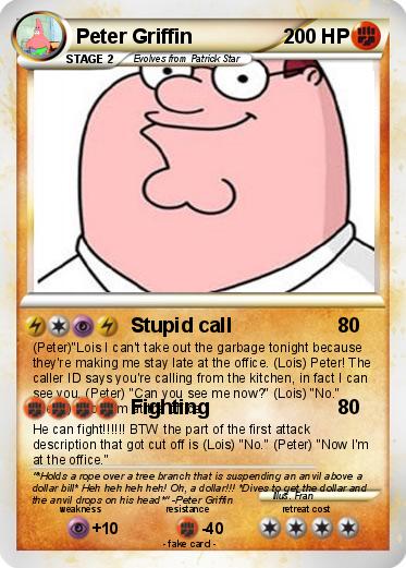 Pokemon Peter Griffin