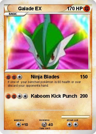Pokemon Galade EX