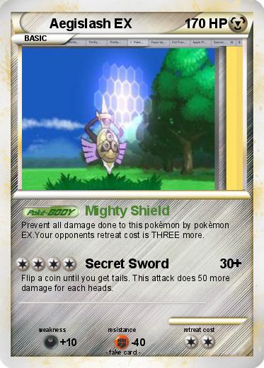 Pokemon Aegislash EX