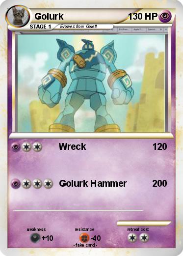 Pokemon Golurk