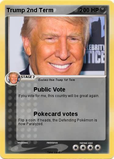 Pokemon Trump 2nd Term