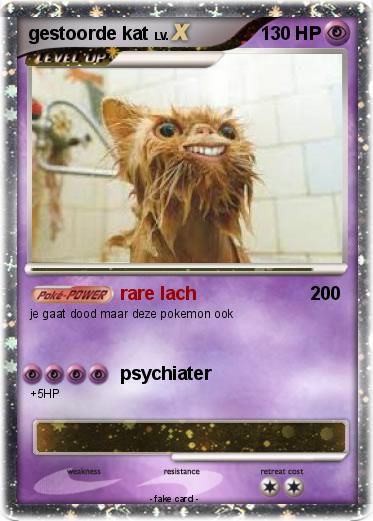 Pokemon gestoorde kat