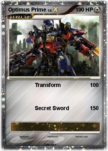 Pokemon Optimus Prime