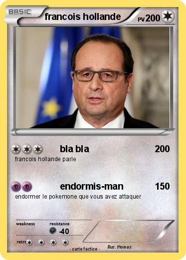 Pokemon francois hollande