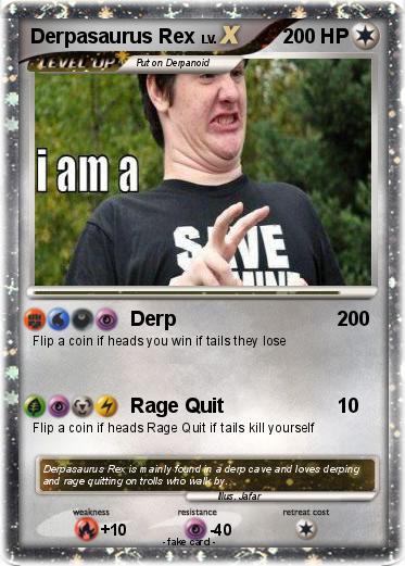 Pokemon Derpasaurus Rex