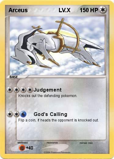 Pokemon Arceus                    LV.X