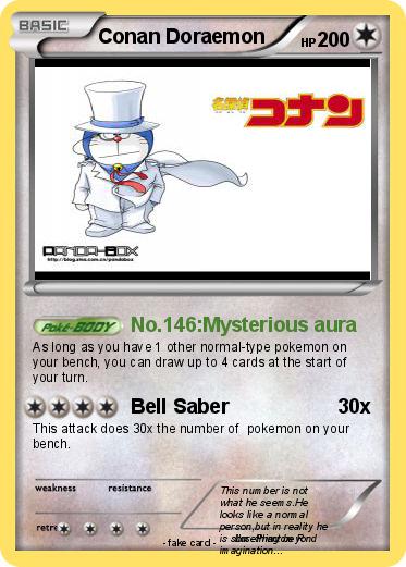 Pokemon Conan Doraemon