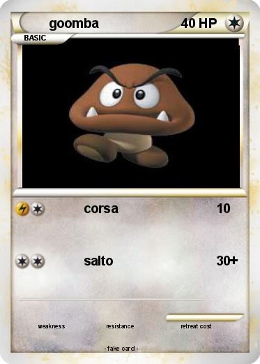 Pokemon goomba