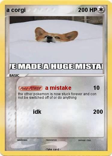 Pokemon a corgi