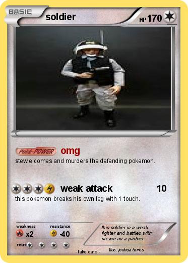 Pokemon soldier