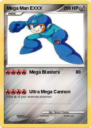 Pokemon Mega Man EXXX
