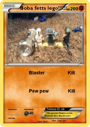 Pokemon Boba fetts lego!!!!!!