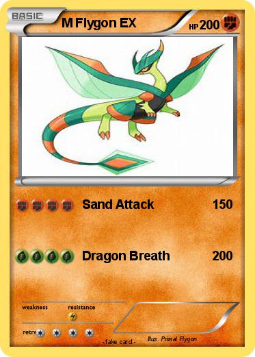 Pokemon M Flygon EX