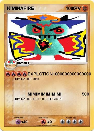 Pokemon KIMINAFIRE                              0