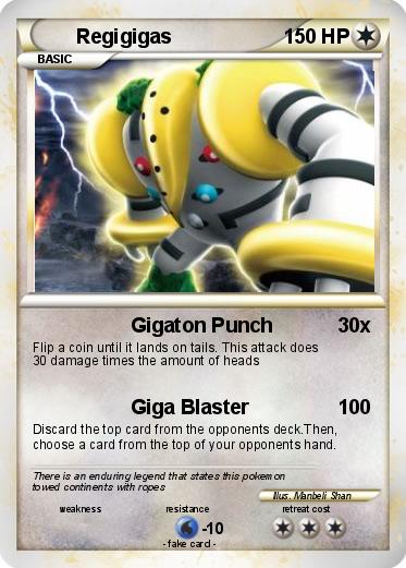 Pokemon Regigigas