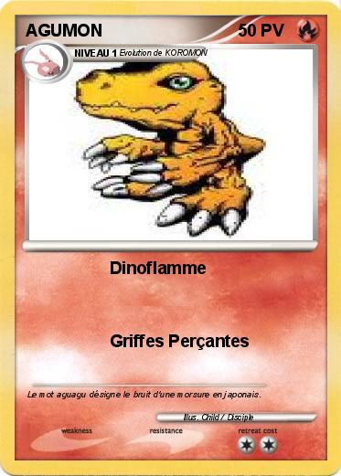 Pokemon AGUMON