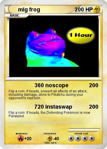 Pokemon mlg frog