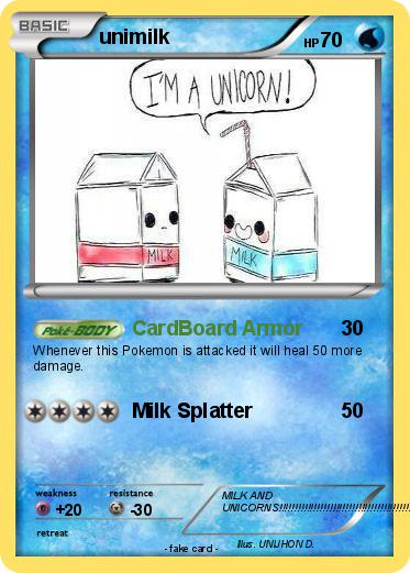 Pokemon unimilk