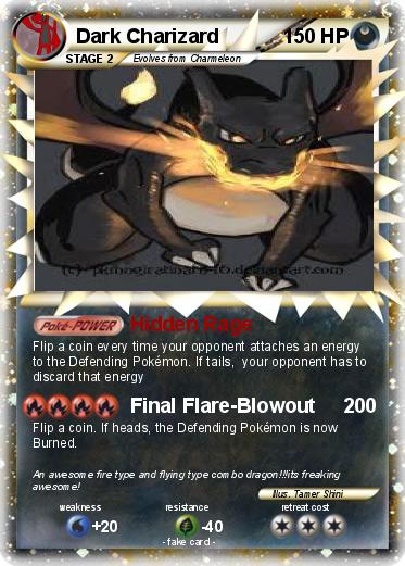 Pokemon Dark Charizard