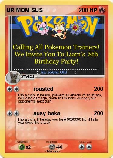 Pokemon UR MOM SUS