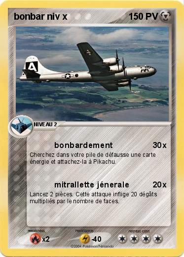 Pokemon bonbar niv x