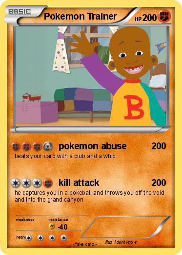 Pokemon Pokemon Trainer