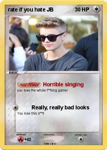 Pokemon rate if you hate JB