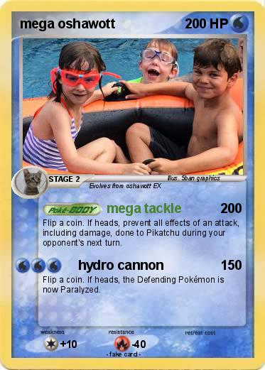 Pokemon mega oshawott