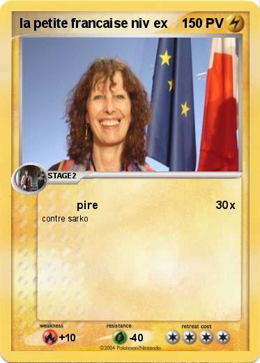 Pokemon la petite francaise niv ex