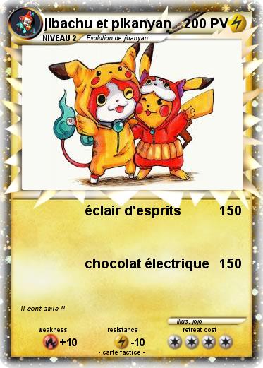 Pokemon jibachu et pikanyan
