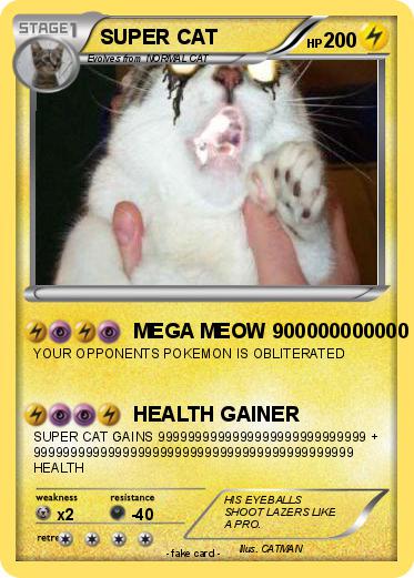 Pokemon SUPER CAT